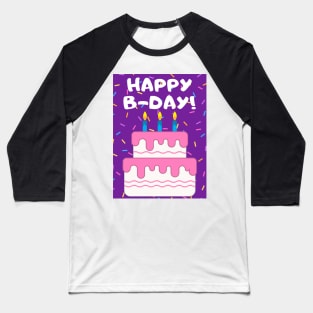 Birthday Greeting Baseball T-Shirt